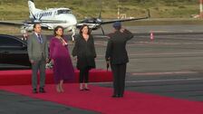 La presidenta del Congreso español llega a Ecuador para la investidura de Daniel Noboa
