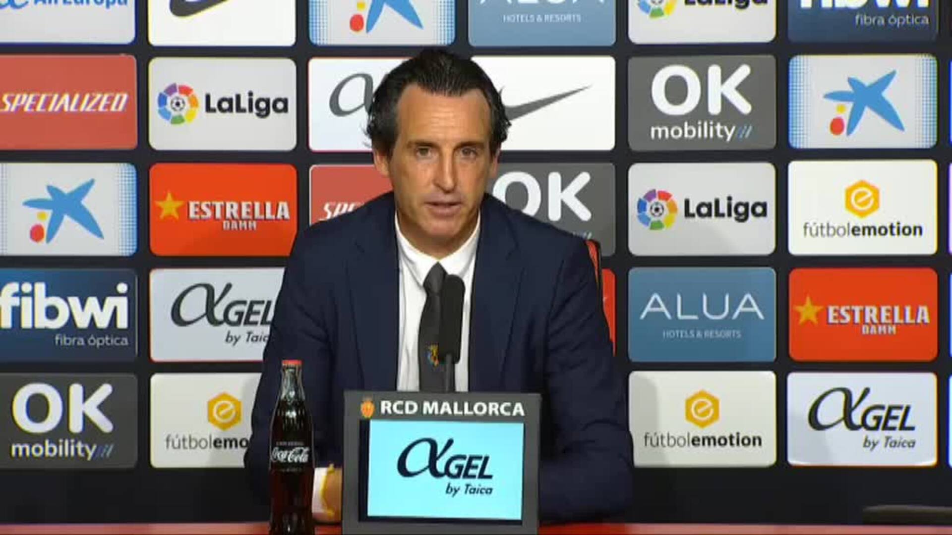 Emery: &quot;El empate no es bueno, pero hay que dar valor a no perder&quot;