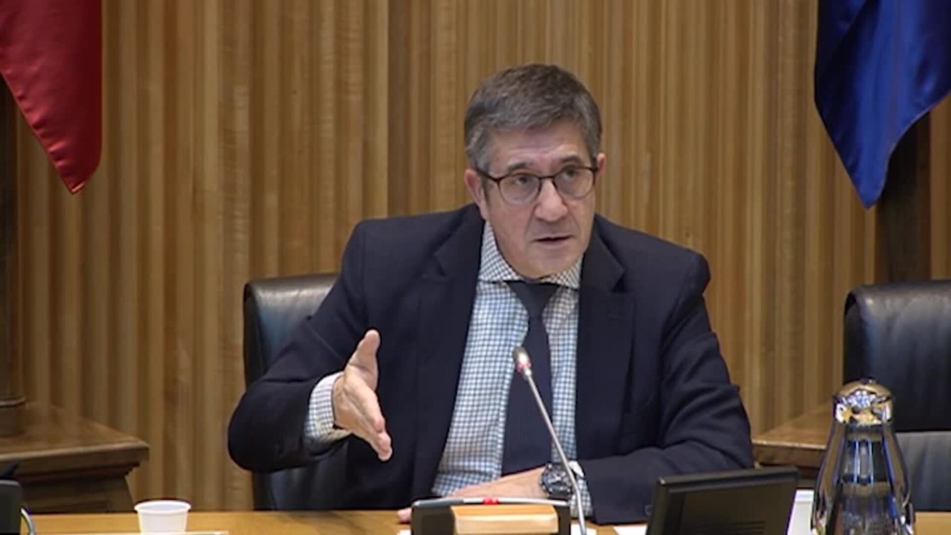 Patxi López se harta tras una nueva bronca entre Vox y Unidas Podemos