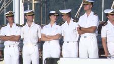 La Princesa Leonor hace la penúltima escala de su crucero de instrucción