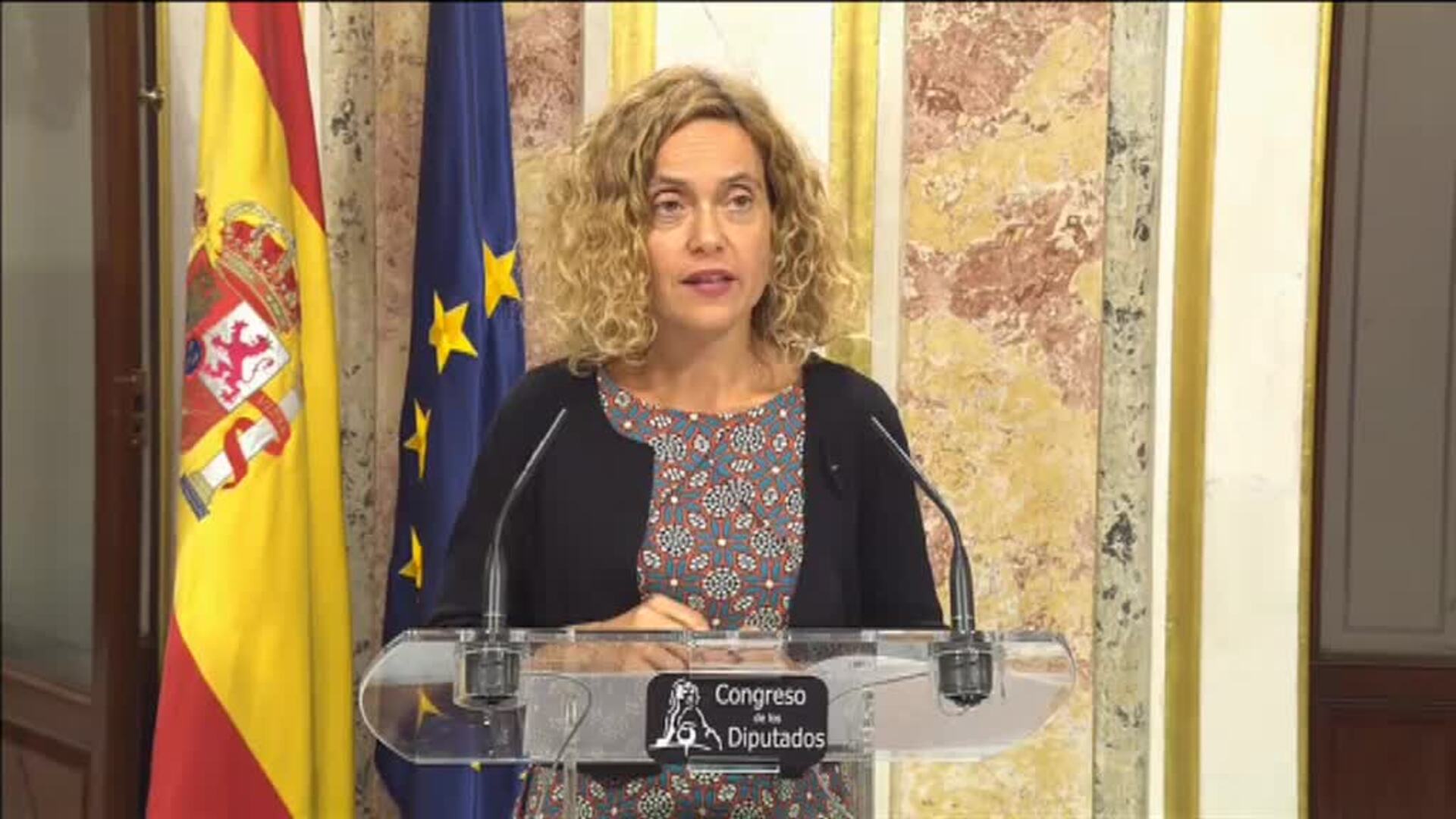 Meritxell Batet anuncia nuevas elecciones