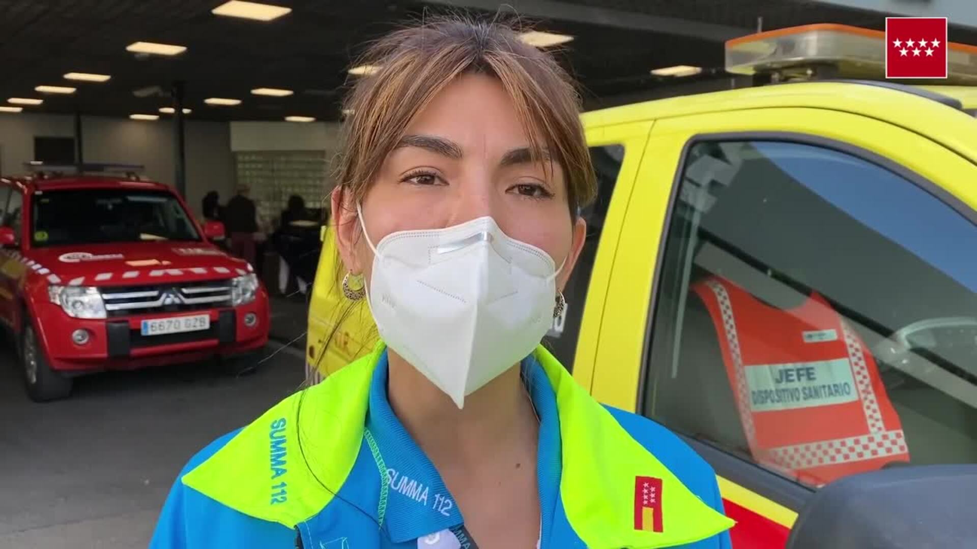 SUMMA 112 asiste a un hombre con quemaduras de primer y segundo grado