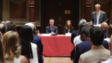 Bolaños preside el acto de entrega de condecoraciones a abogados de Barcelona