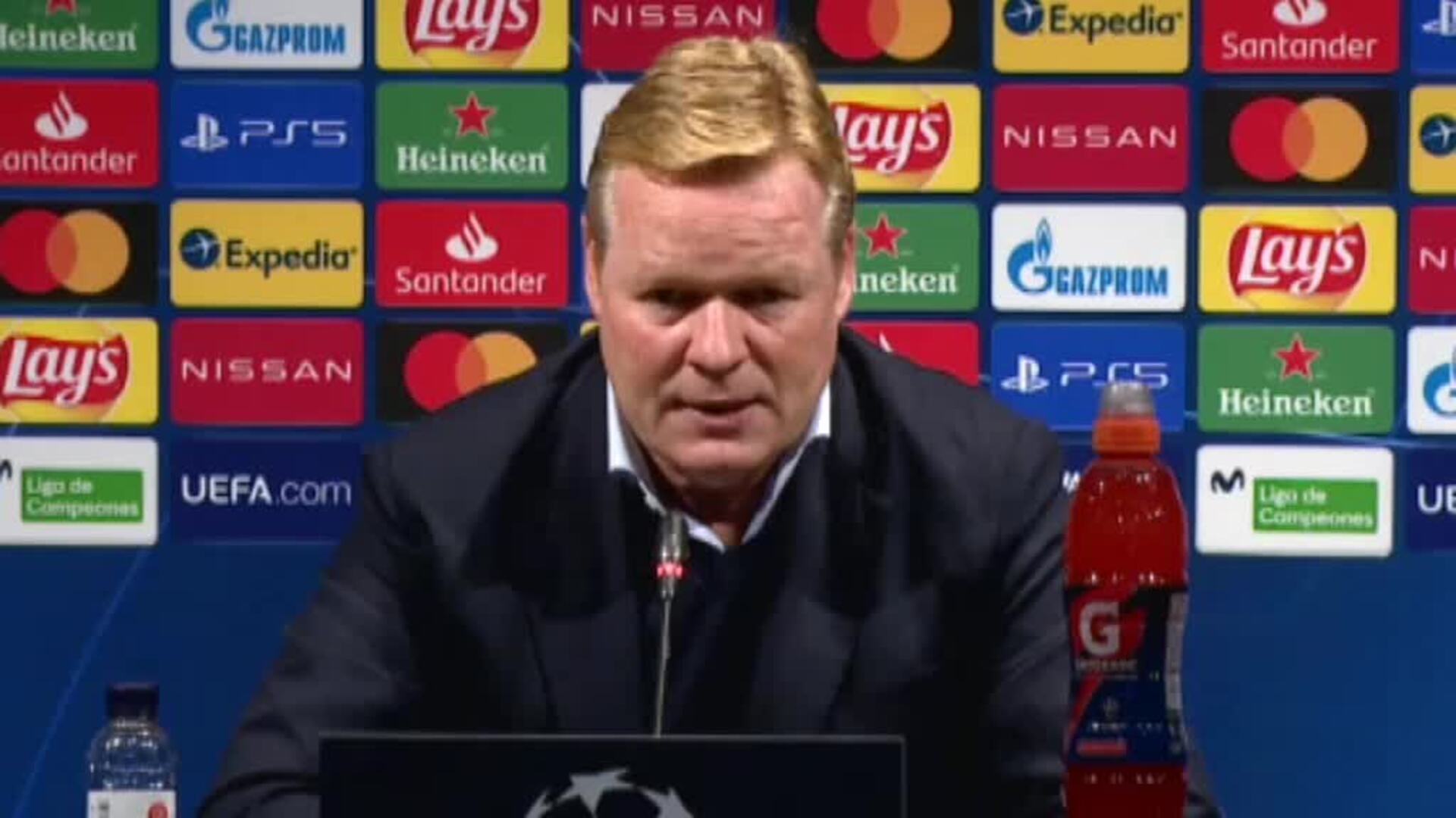 Koeman, satisfecho: &quot;Ha sido un gran Barça&quot;