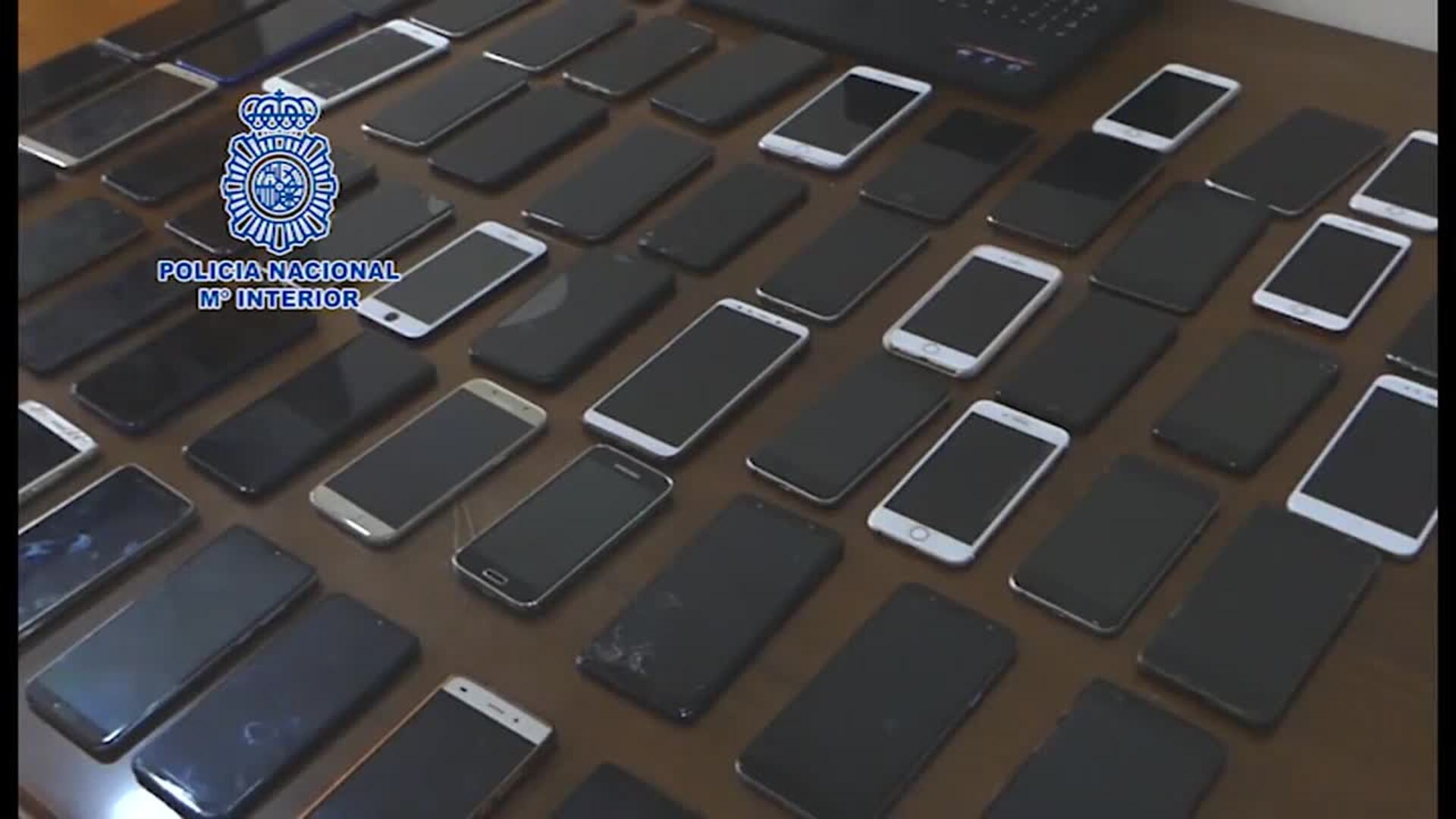 Desarticulado grupo dedicado al robo de teléfonos de alta gama