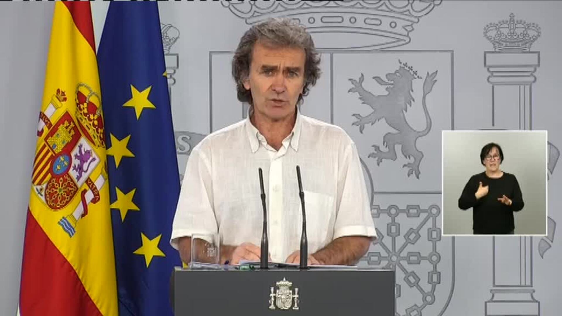 Fernando Simón: &quot;El riesgo de un nuevo rebrote sigue siendo importante&quot;