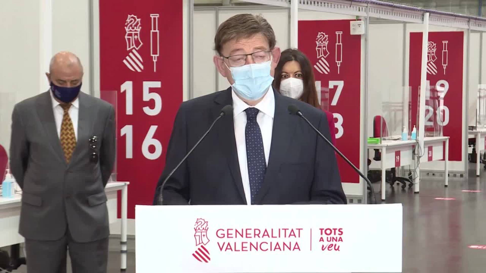 La Comunidad Valenciana recibirá la próxima semana 401.400 dosis de vacunas del coronavirus