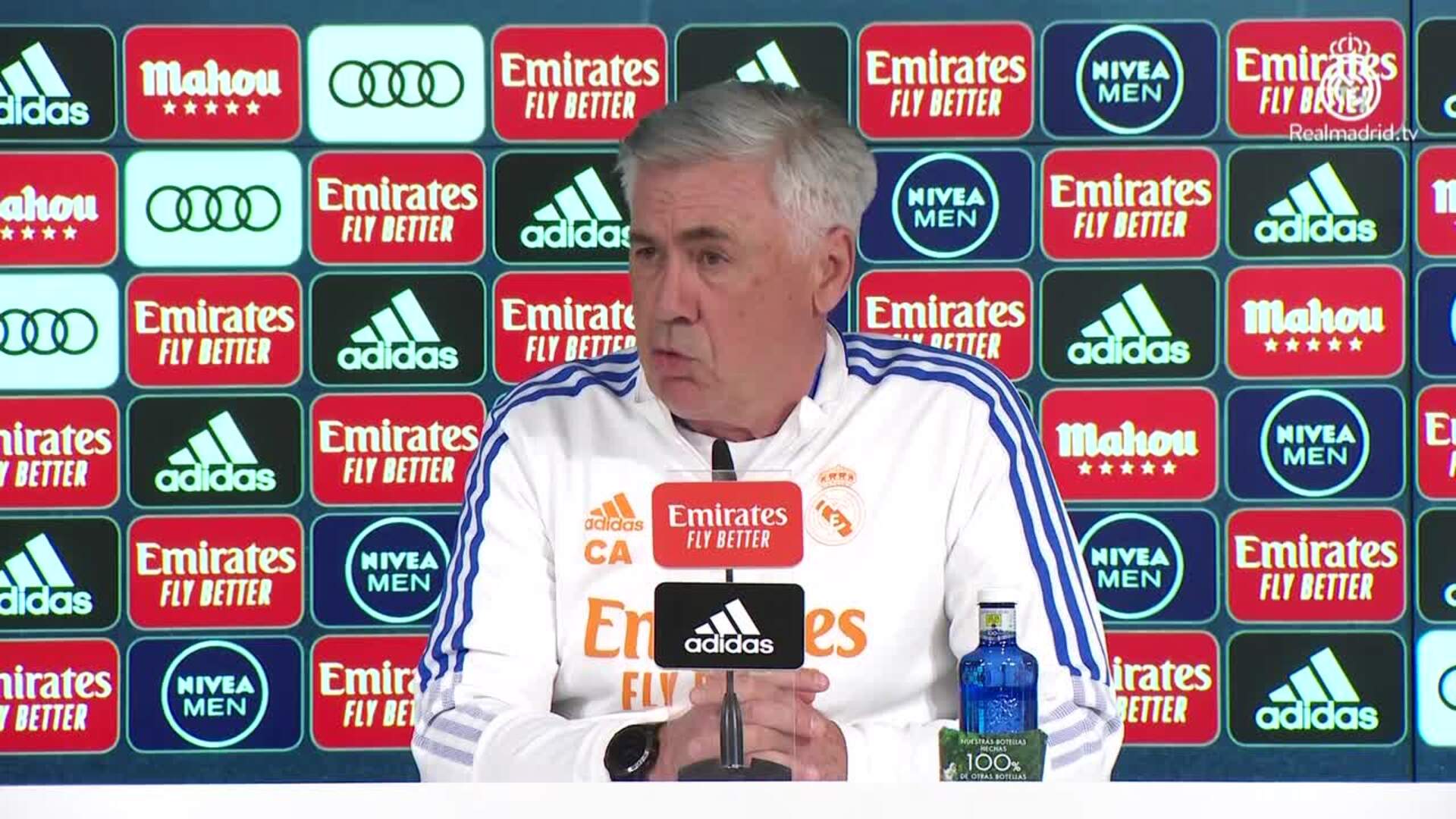 Ancelotti: &quot;Respetamos lo que haga el Atlético, cada uno tiene que hacer lo que quiera&quot;