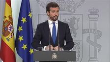 Casado ofrece una decena de acuerdos a Sánchez, y el Gobierno le acusa de seguir en el «bloqueo»