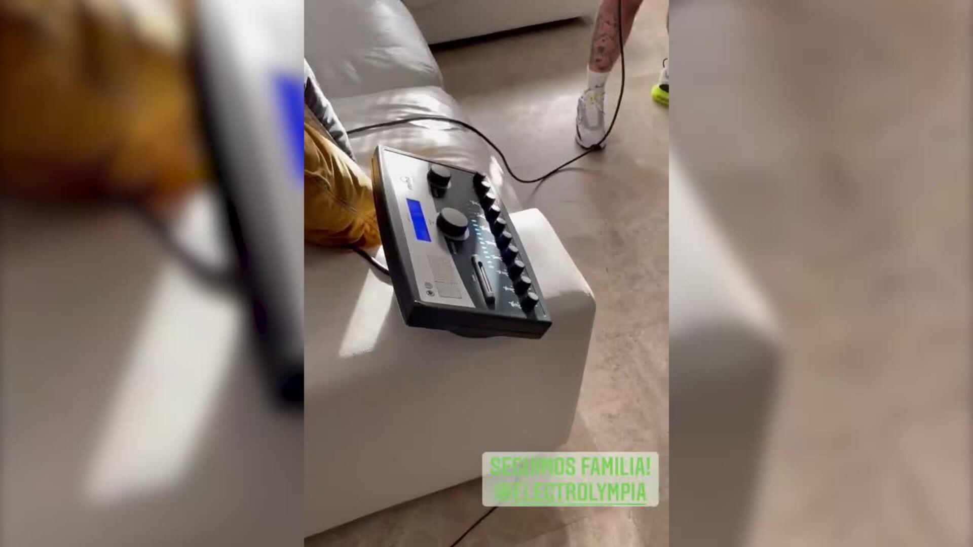 Kiko Rivera continúa con su nueva rutina de entrenamiento en casa