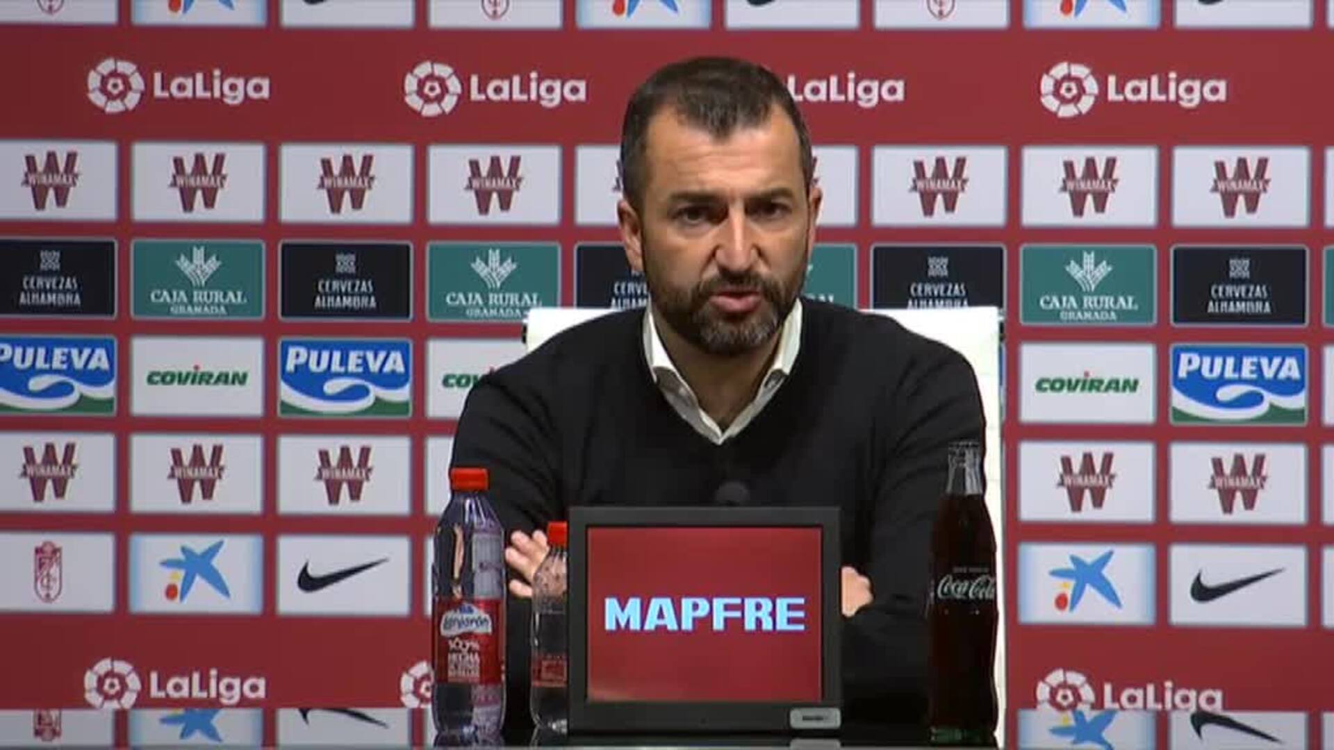 Alguacil encaja la derrota frente al Granada: &quot;Creo que el resultado final es más mérito de ellos que demérito nuestro&quot;