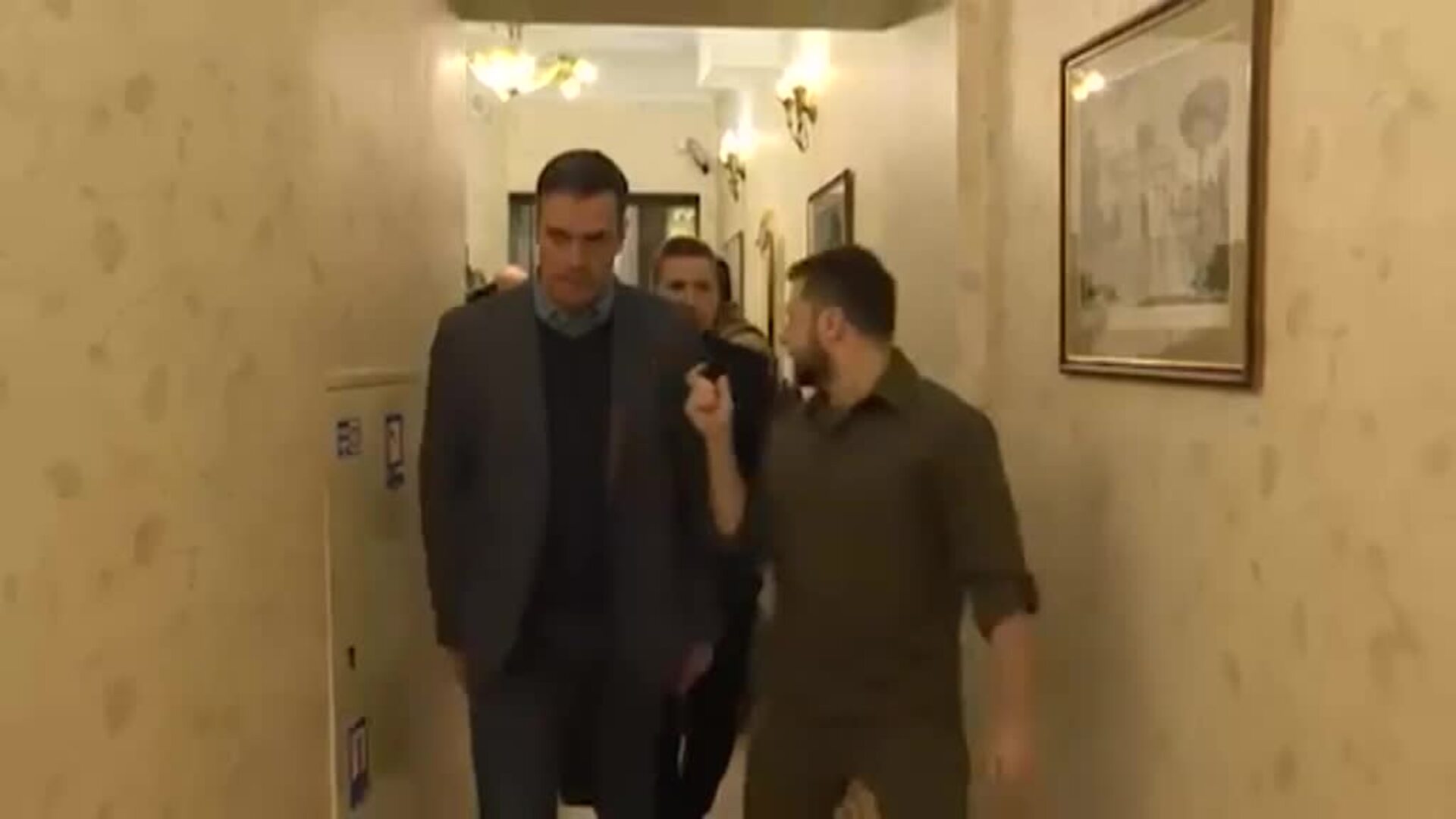 Sánchez se reúne con Zelenski en Kiev