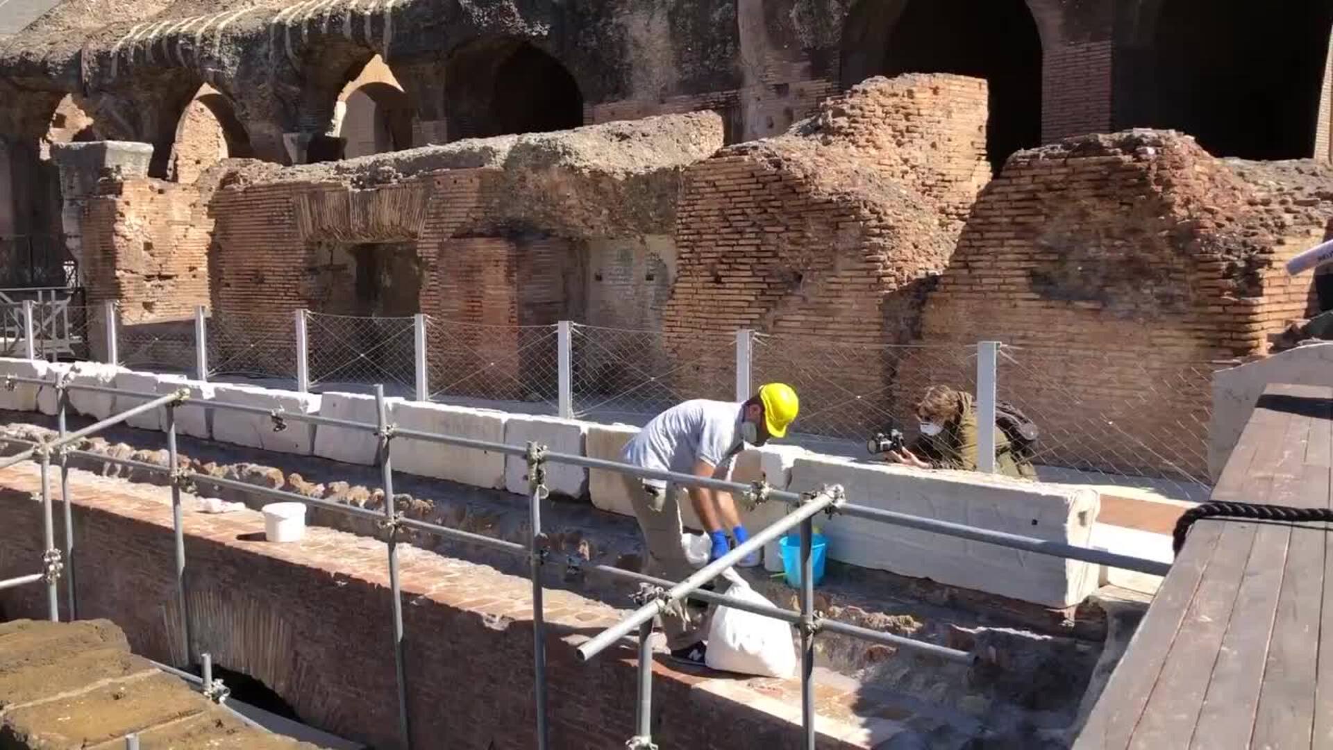 El Coliseo de Roma abre sus puertas después de 3 meses de cierre