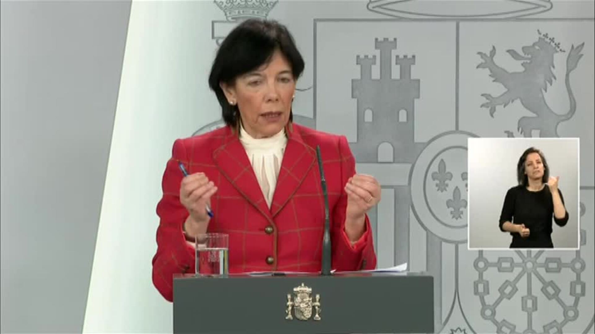 Celaá: &quot;Si no hubiera posibilidad de que la EBAU sea presencial, arbitraremos otro procedimiento&quot;