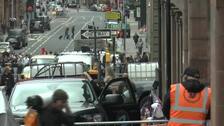 El centro de Glasgow se transforma para el rodaje de 'Spider-Man: Brand New Day'
