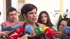 Teresa Rodríguez (Adelante Andalucía) pide a los partidos de izquierda que no se agredan ante el 19-J