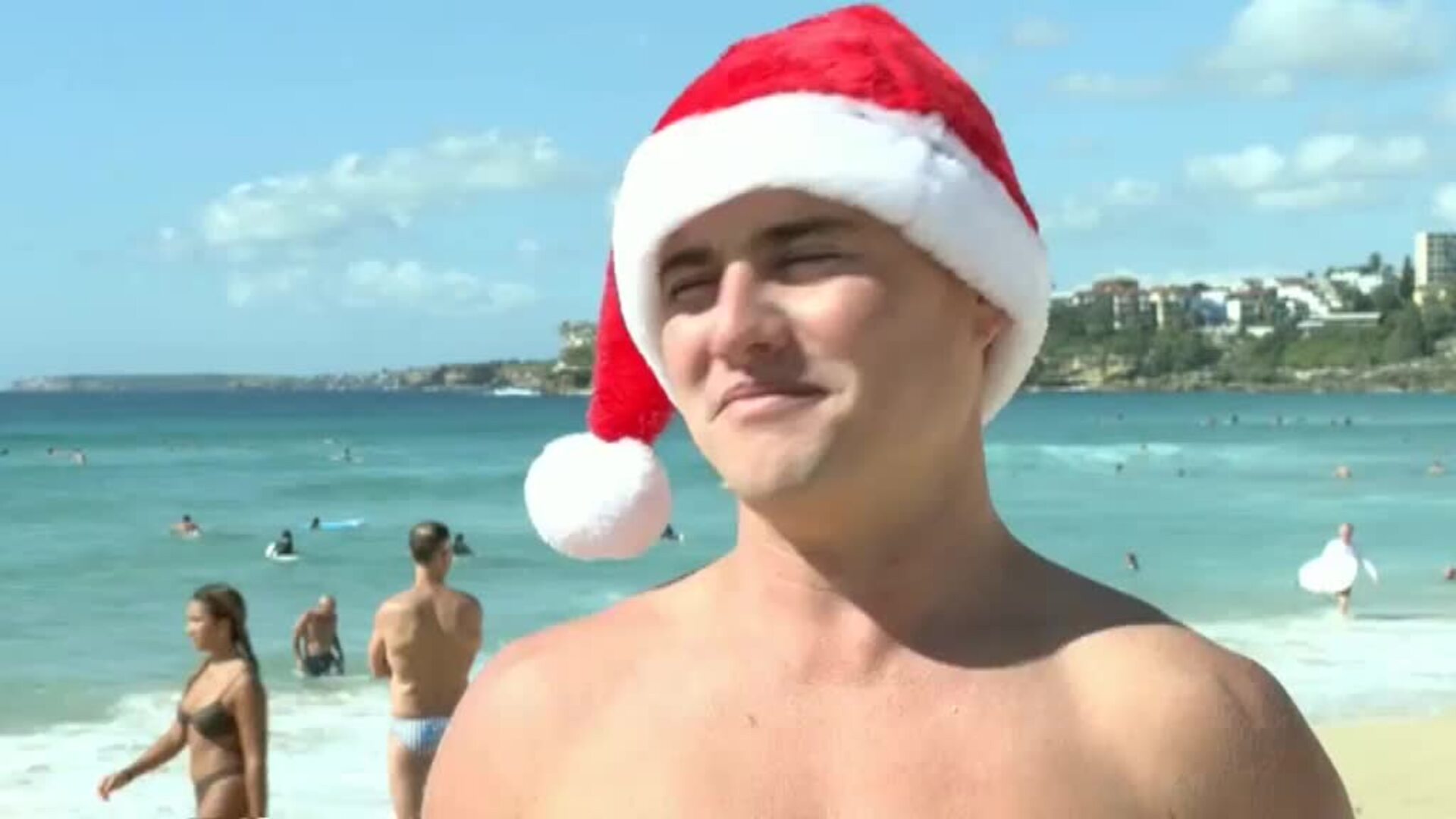 Sol y playa para celebrar la Navidad en Bondi Beach