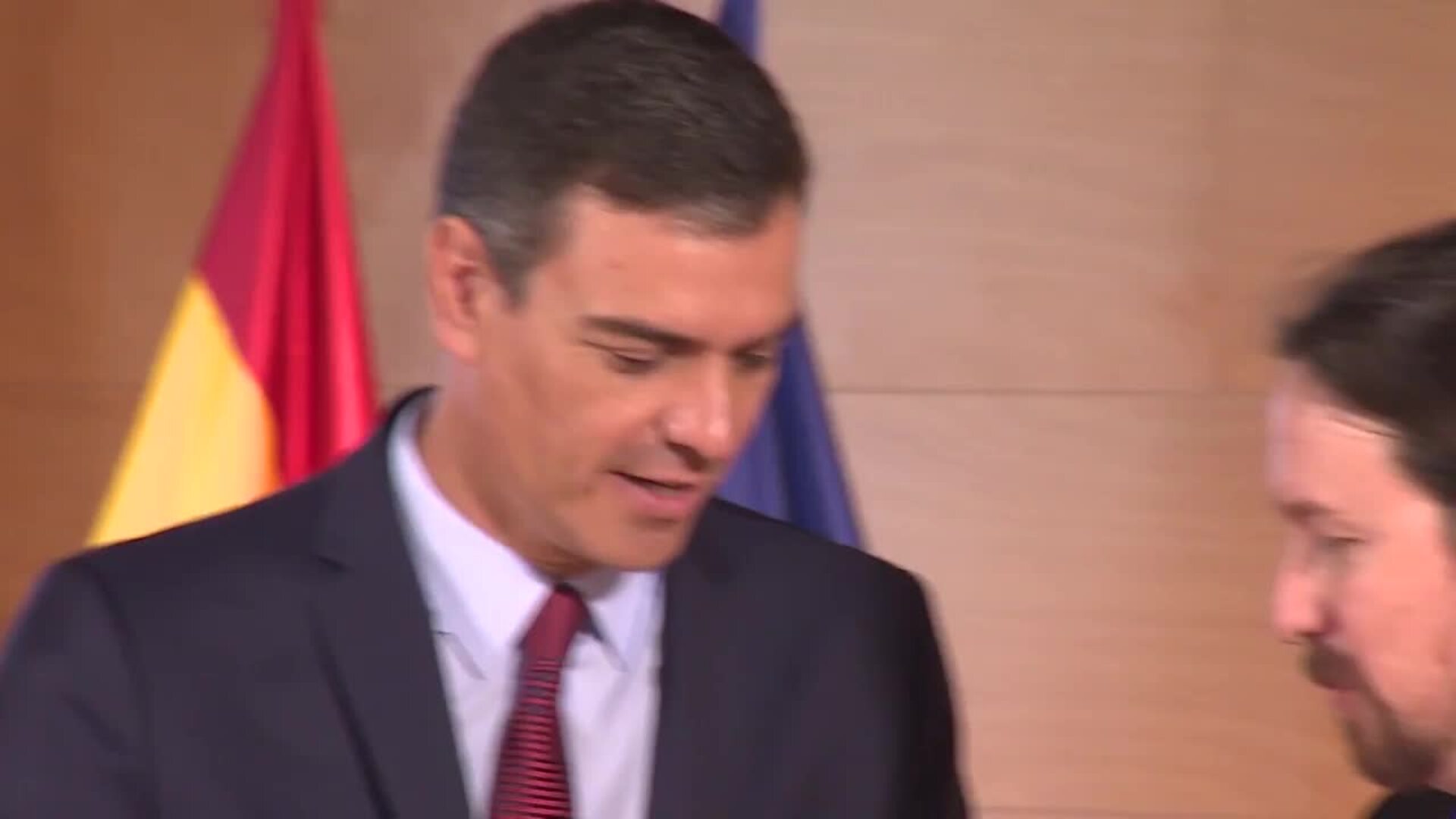 Sánchez se reúne con Iglesias y Casado de cara a su investidura