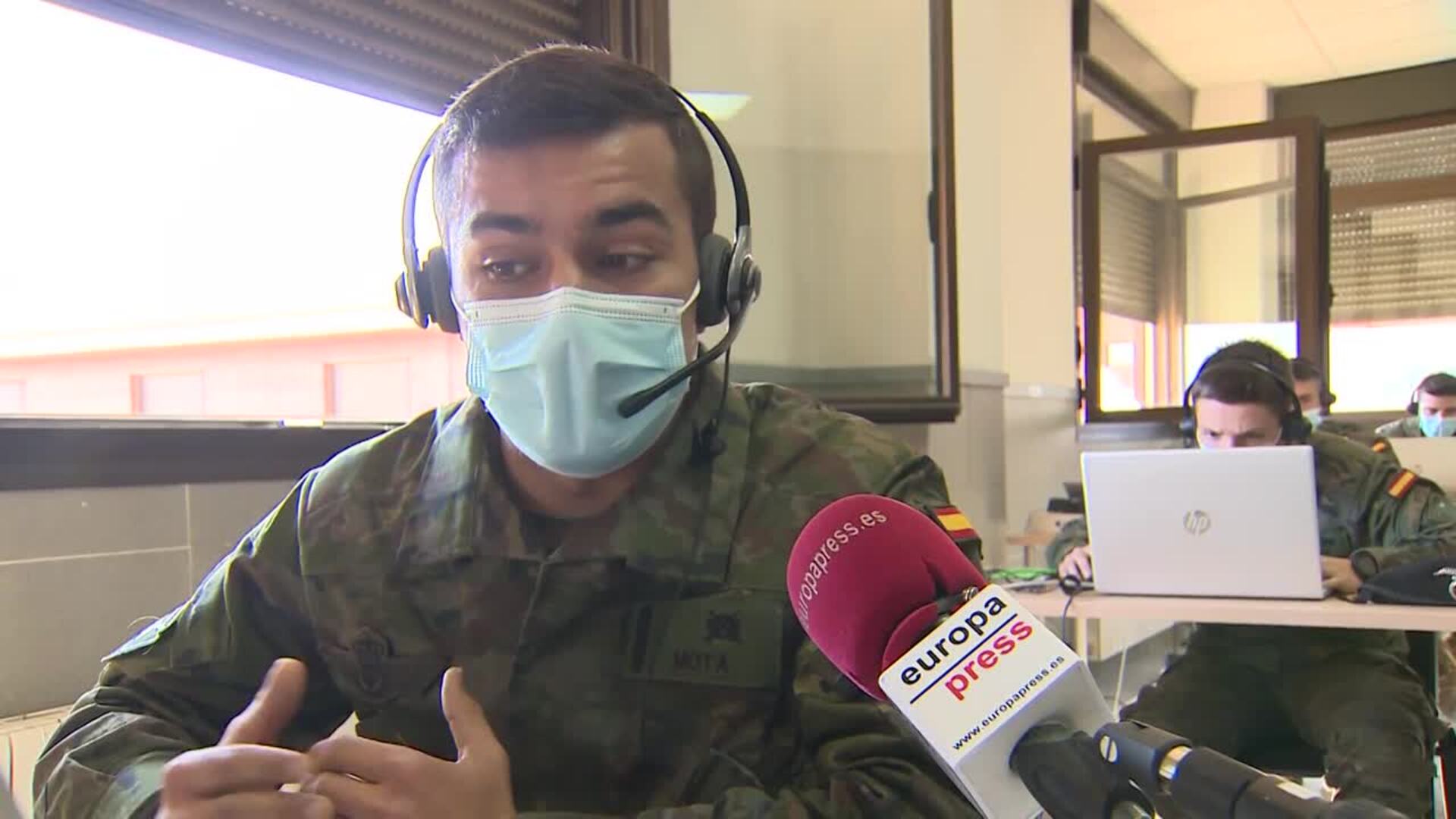 Ómicron obliga a Defensa a mantener activa la misión de rastreadores militares