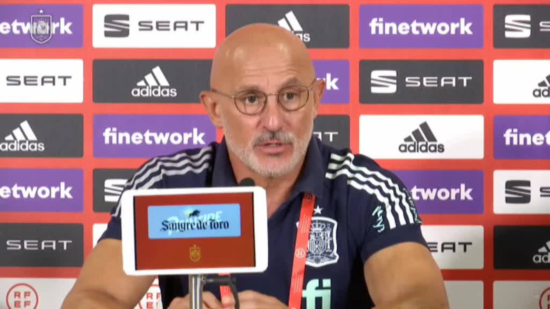 De la Fuente sobre el debut de Gavi en San Siro: &quot;Hay una gran cantera&quot;