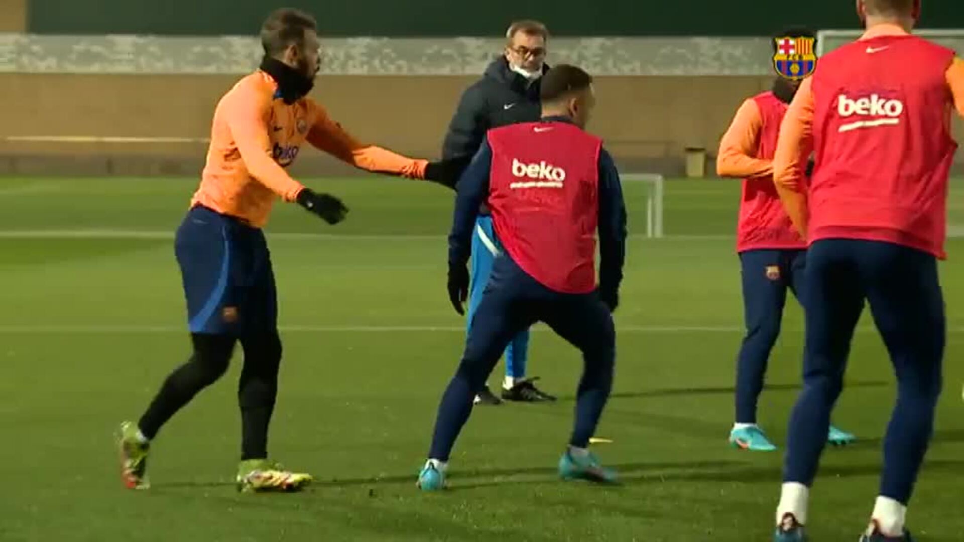El Barça empieza a preparar el partido de Liga de este domingo en Vitoria ante el Alavés