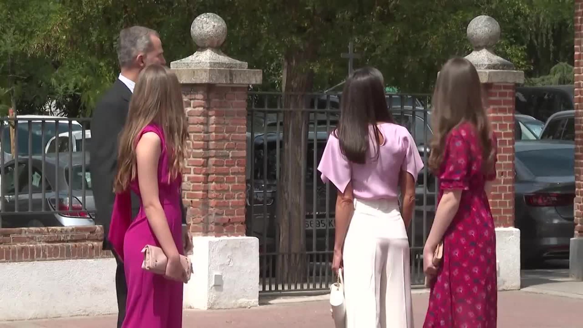 La infanta Sofía recibe la Confirmación «algo nerviosa» y con el