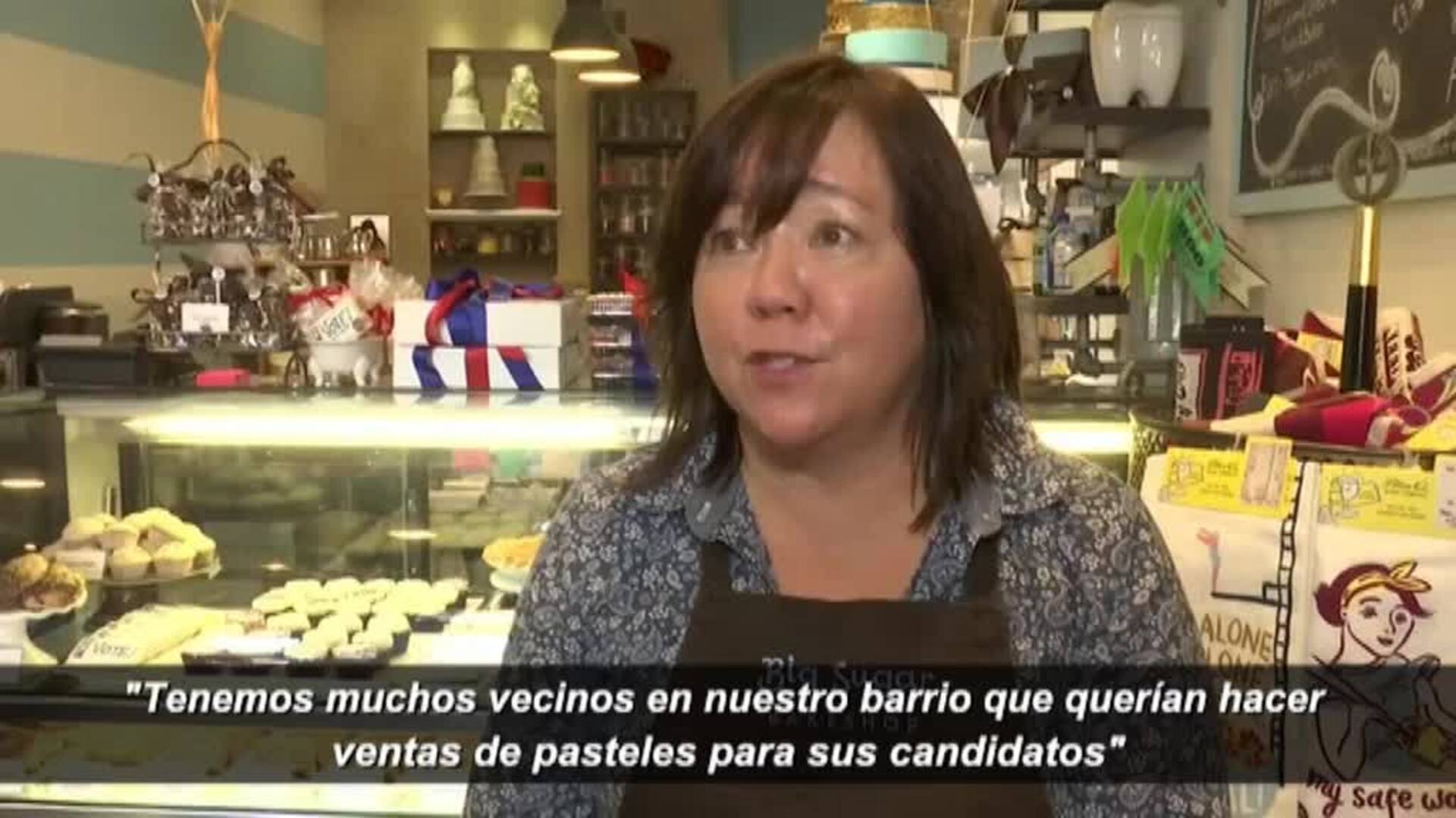 Las primarias demócratas llegan a las pastelerías de California en forma de &#039;cupcakes&#039;