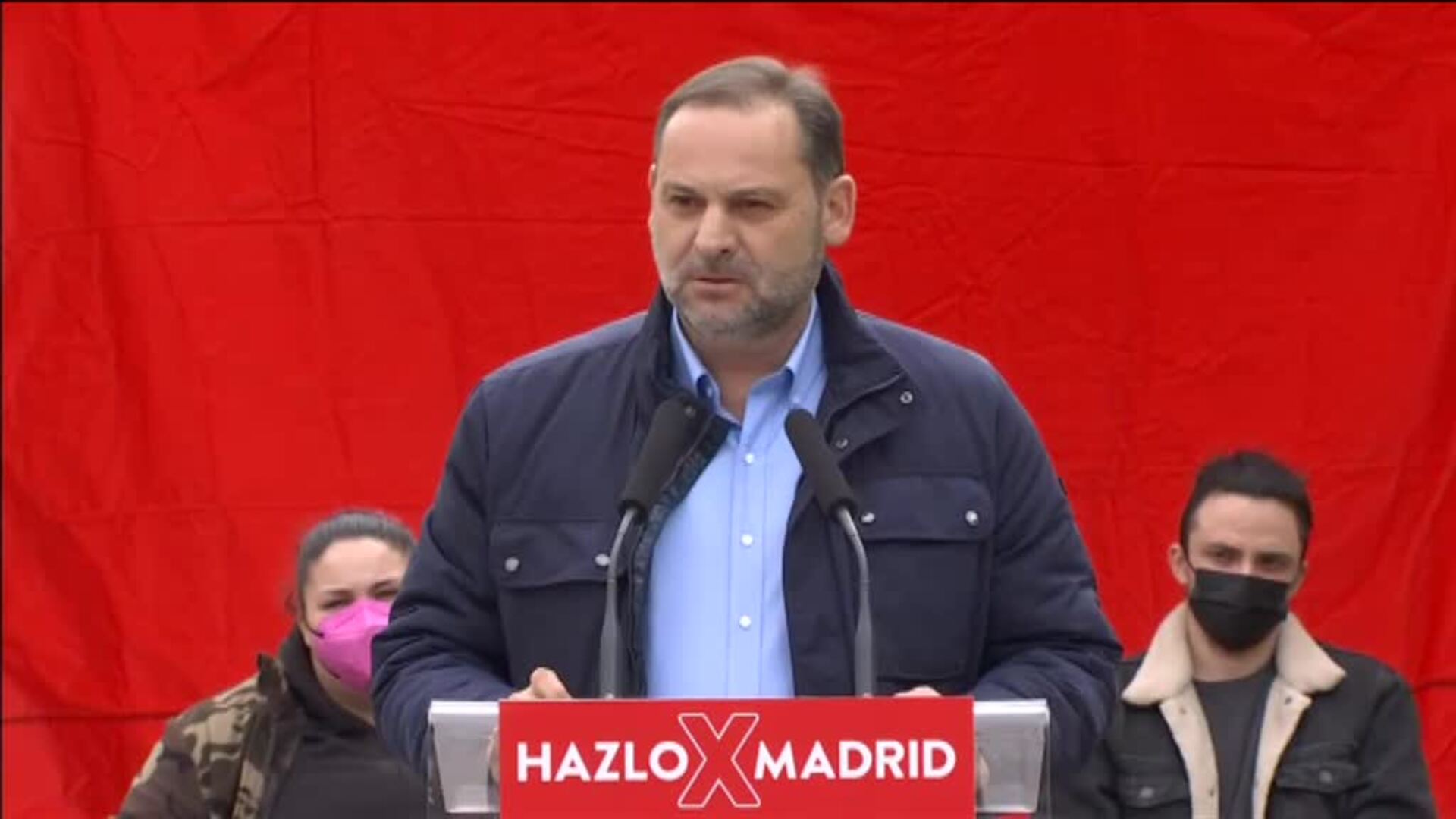 Ábalos sobre cartel de Vox: &quot;¿Qué pasaría si pusiera judíos, en lugar de menas?&quot;