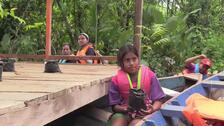 Un ejército de niños de la selva lucha por el medioambiente en Perú