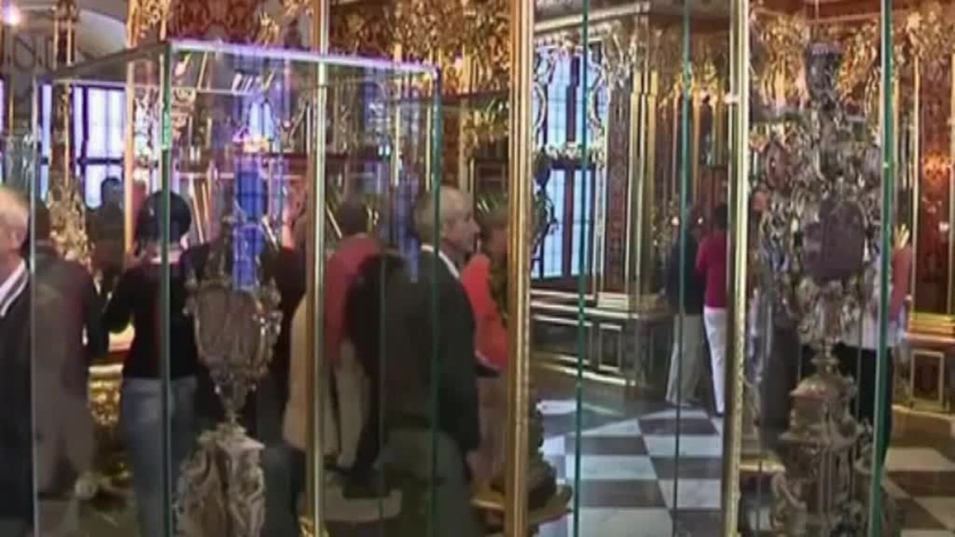 Espectacular asalto al Palacio de Dresde