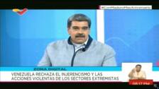 Nicolás Maduro: "Nosotros no dependemos de ustedes, gringos"