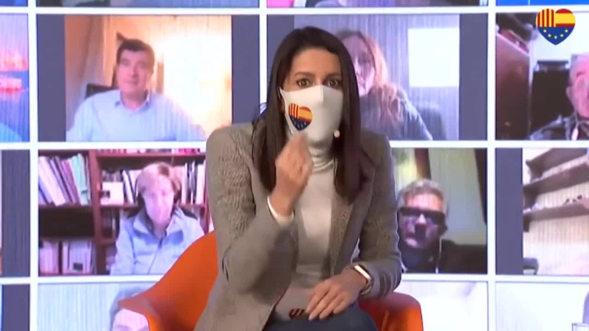 Arrimadas afirma que si gobiernan se pasará del &quot;qué vergüenza&quot; al &quot;ya era hora&quot;