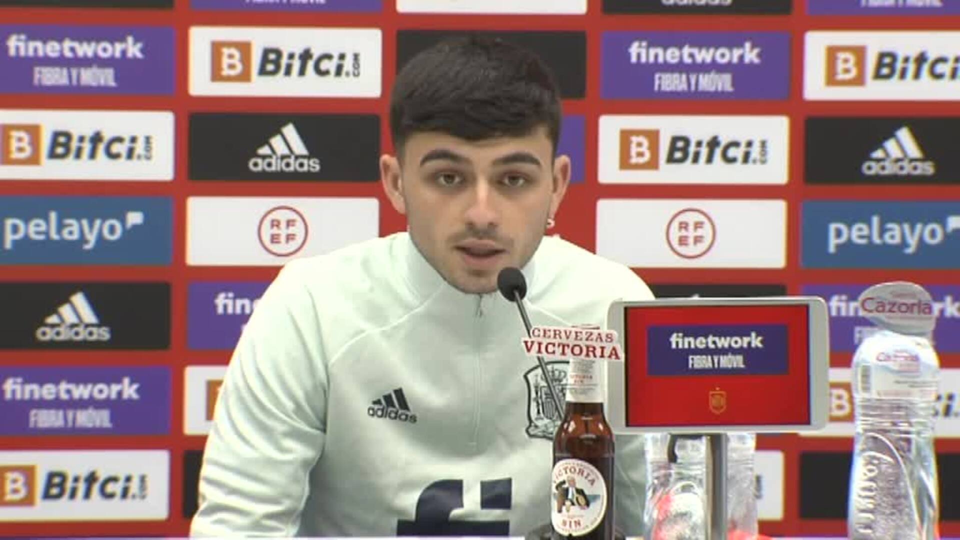 Pedri sobre Luis Enrique: &quot;Por el bien de la selección ojalá se quede muchísimo tiempo&quot;