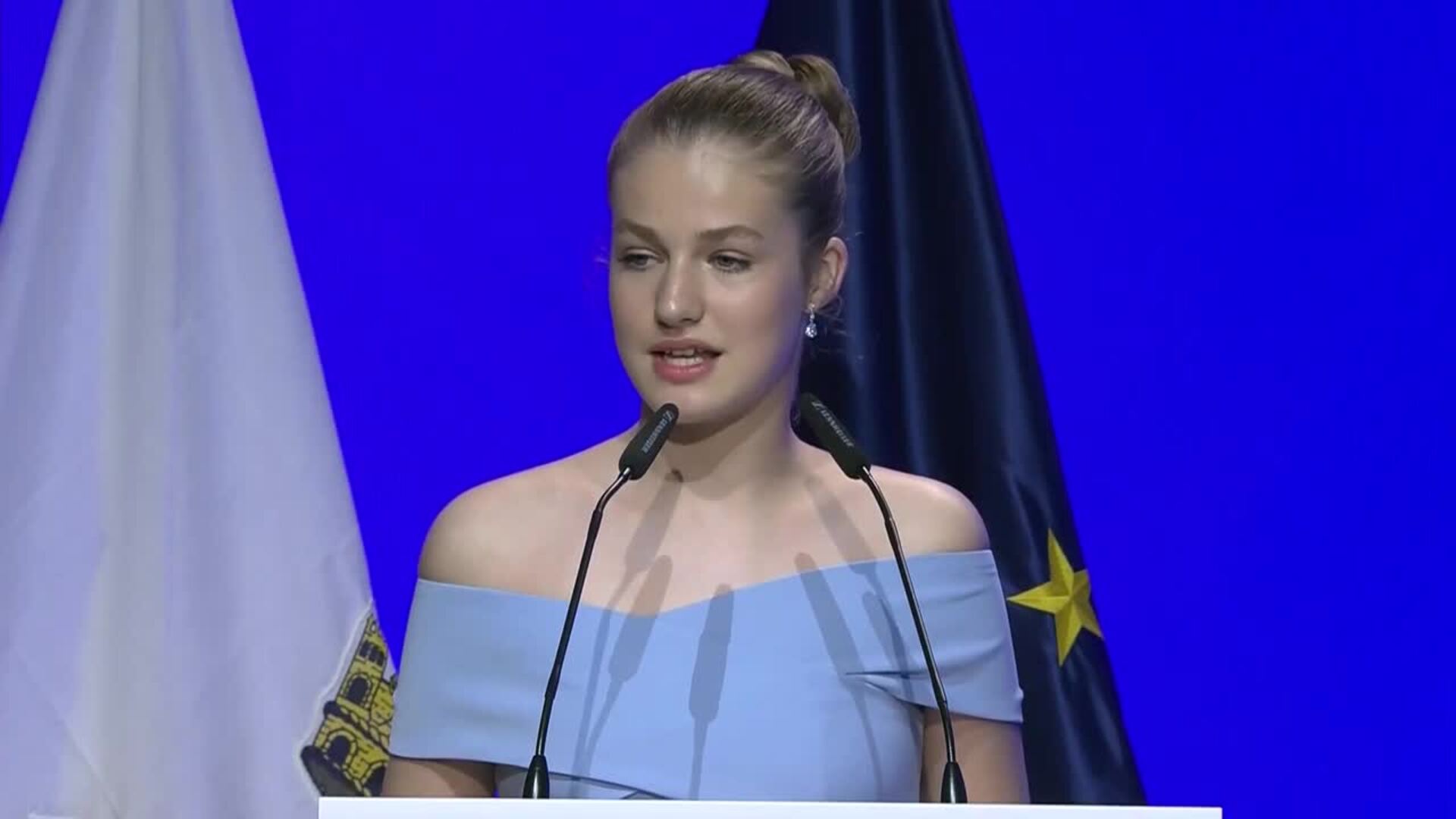 La Princesa Leonor lamenta la &quot;destrucción e incertidumbre&quot; por la guerra de Ucrania