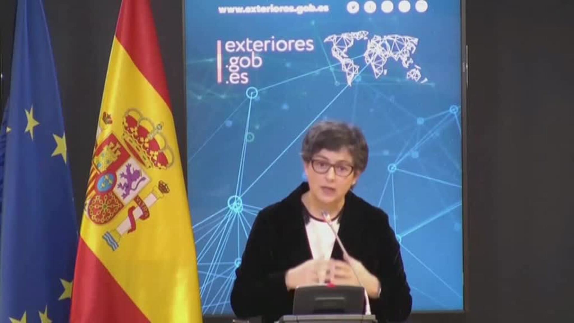 González Laya: &quot;Sería una lástima que Gibraltar fuera el único lugar de la Unión Europea donde se dé un Brexit duro&quot;