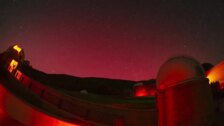 El Parque Astronómico del Montsec detecta la aurora boreal más importante en siglo y medio
