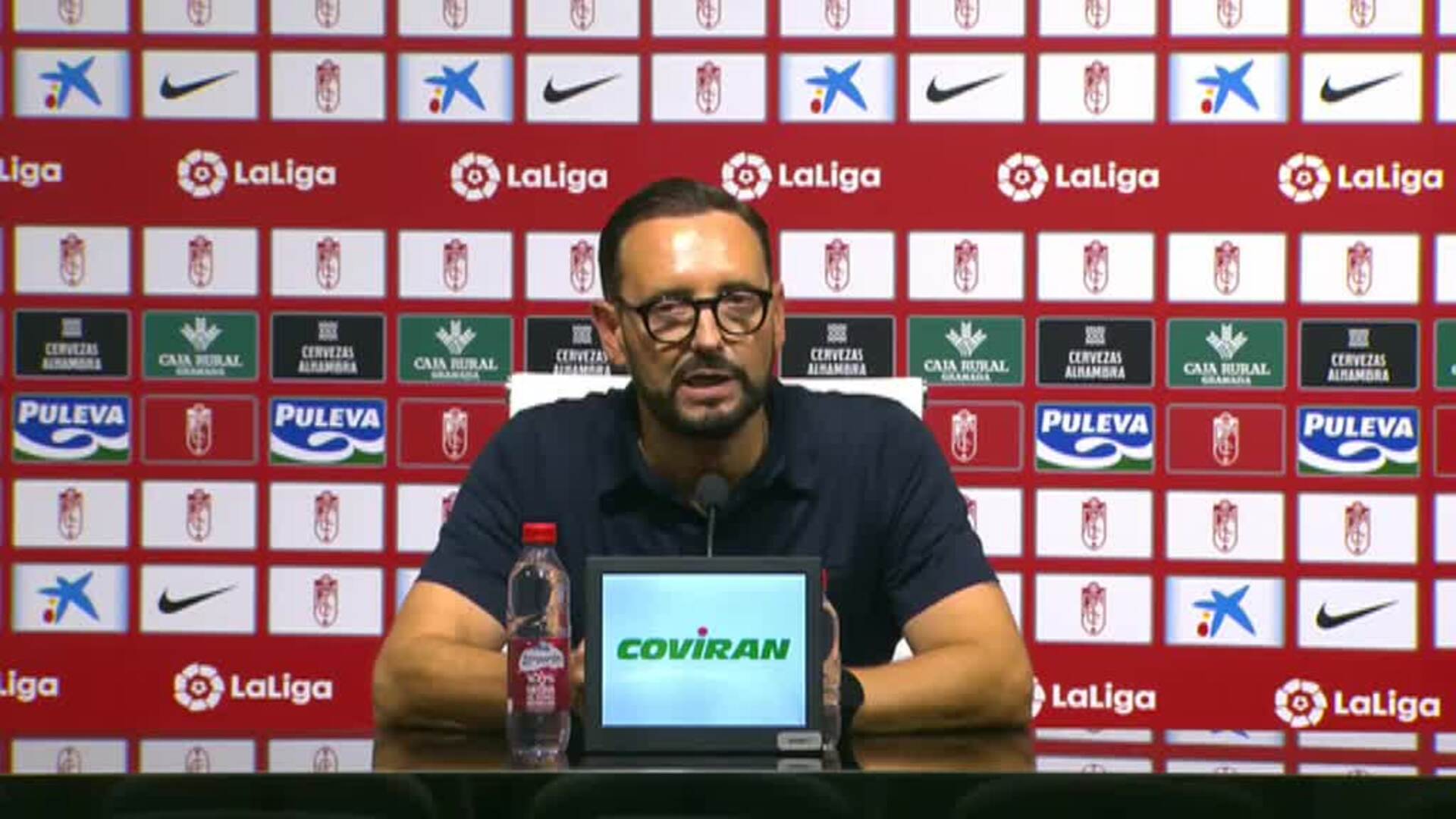 Robert Moreno: &quot;Creo que el empate es justo por lo que se ha visto en el terreno de juego&quot;