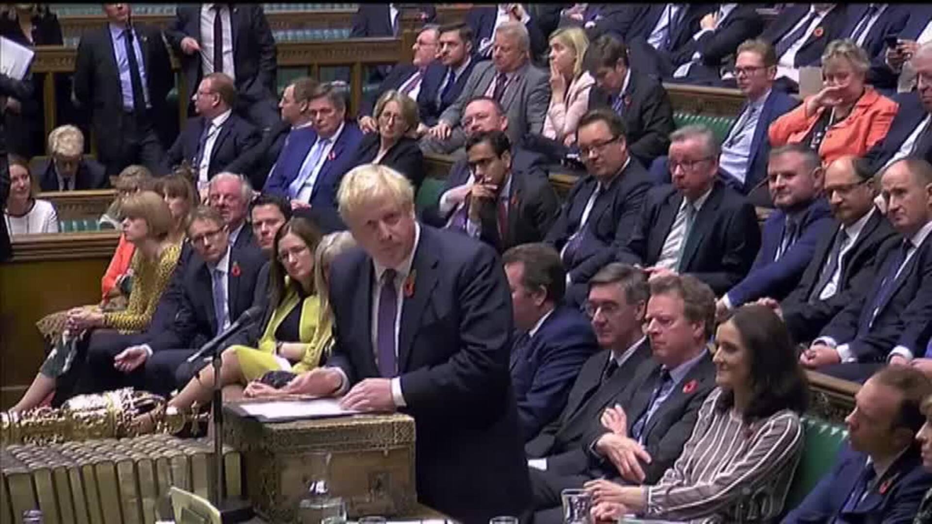 Johnson intentará hoy de nuevo sacar adelante la convocatoria de elecciones para el próximo 12 de diciembre