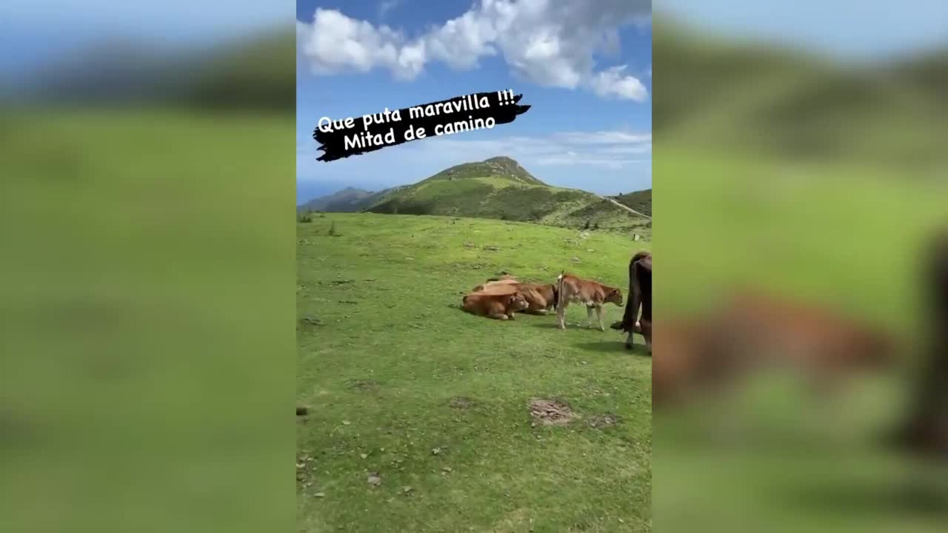 La odisea de Cristina Pedroche y Dabiz Muñoz en su escalada al Pico Pienzu