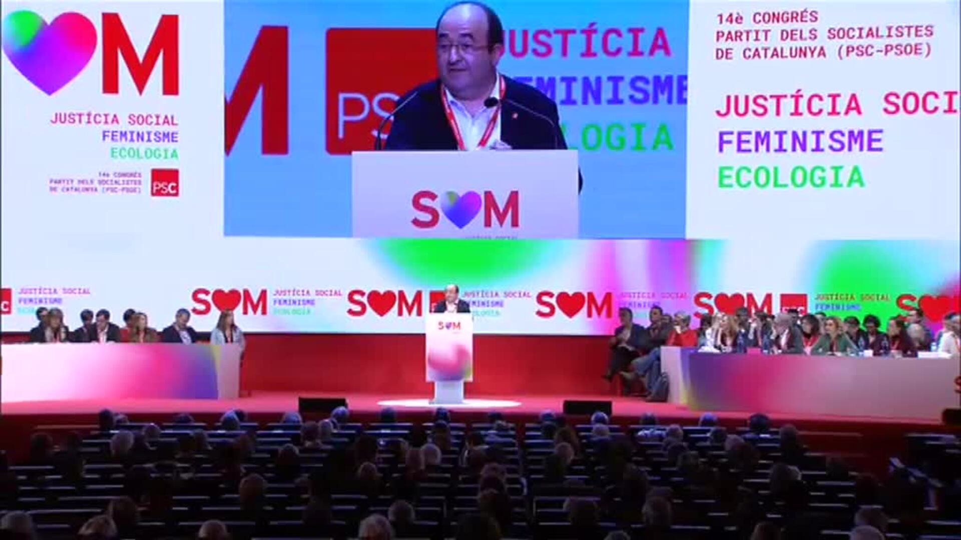 Iceta: &quot;Queremos que Cataluña sea reconocida como nación, como sujeto político, pero no independiente&quot;