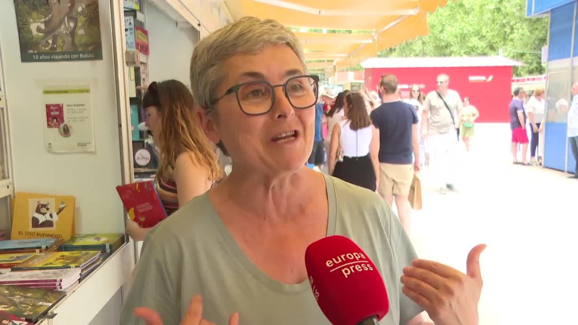 Eva Orúe cree que la Feria del Libro de Madrid mejorará los datos de 2019