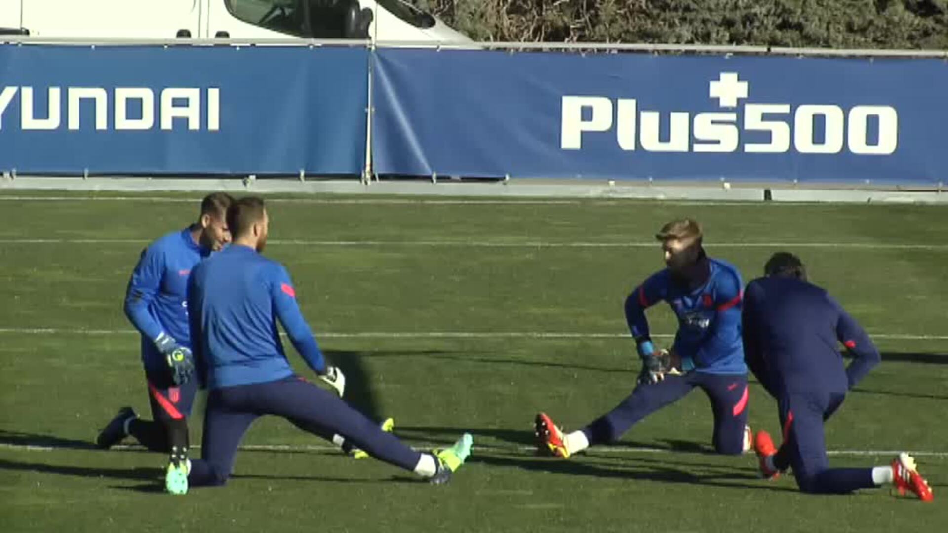 El Atlético de Madrid vuelve a los entrenamientos con cinco bajas por COVID-19