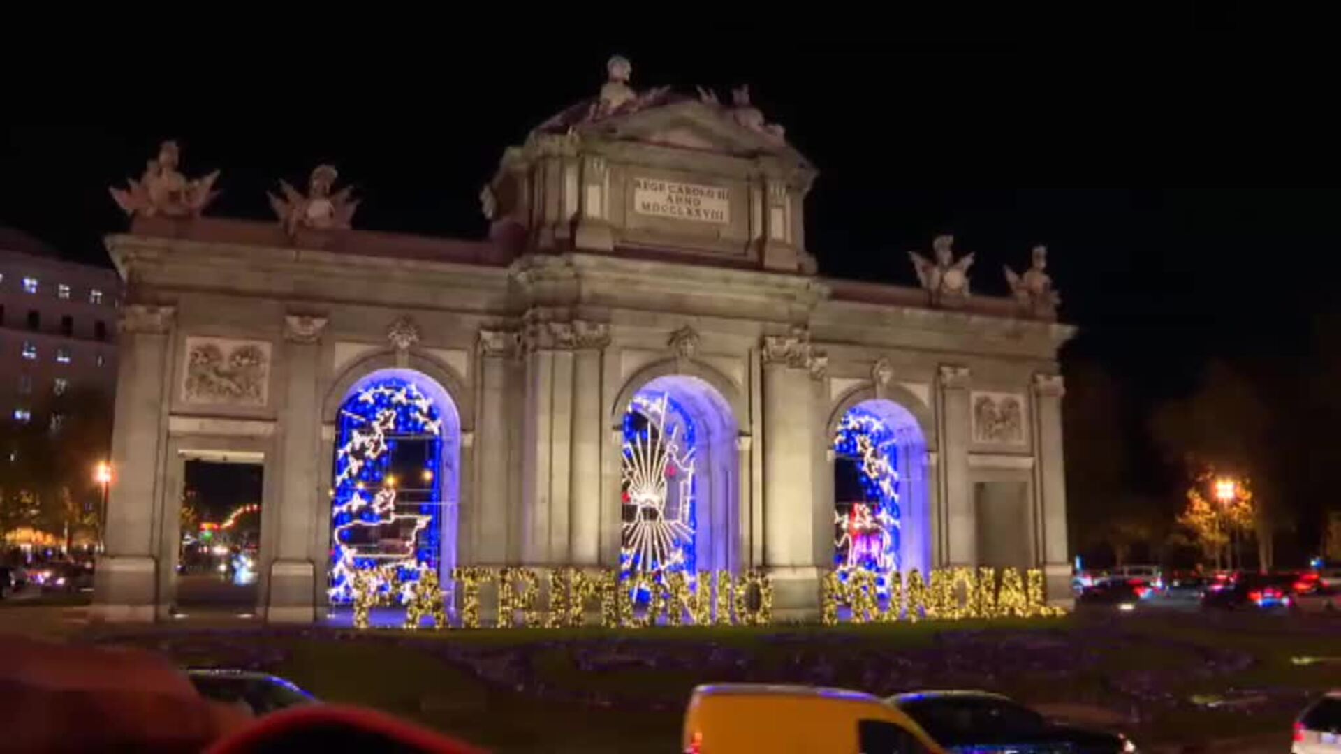 Las luces navideñas ya iluminan las ciudades españolas