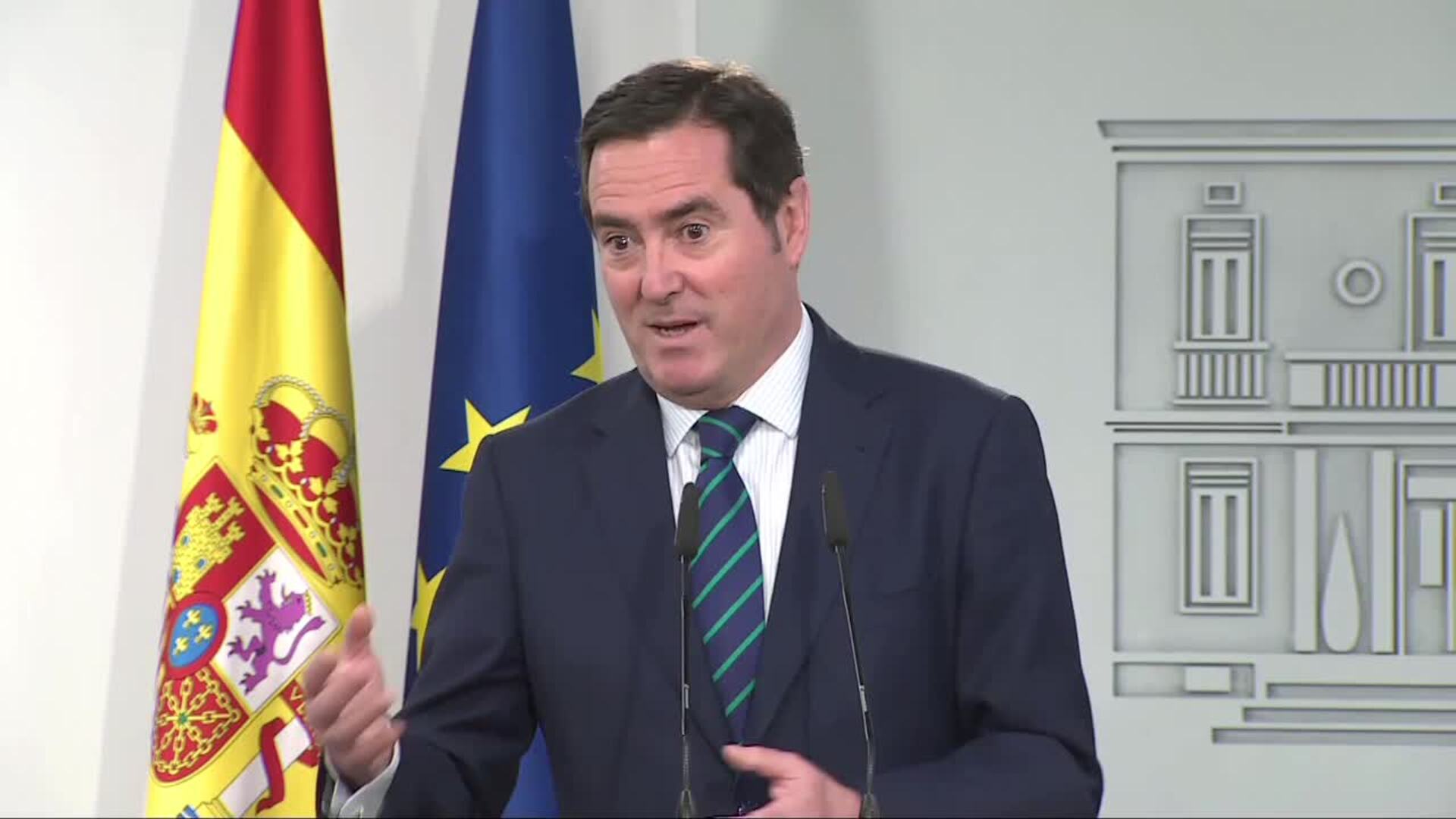 Garamendi: &quot;Tenemos por delante mucho trabajo&quot;