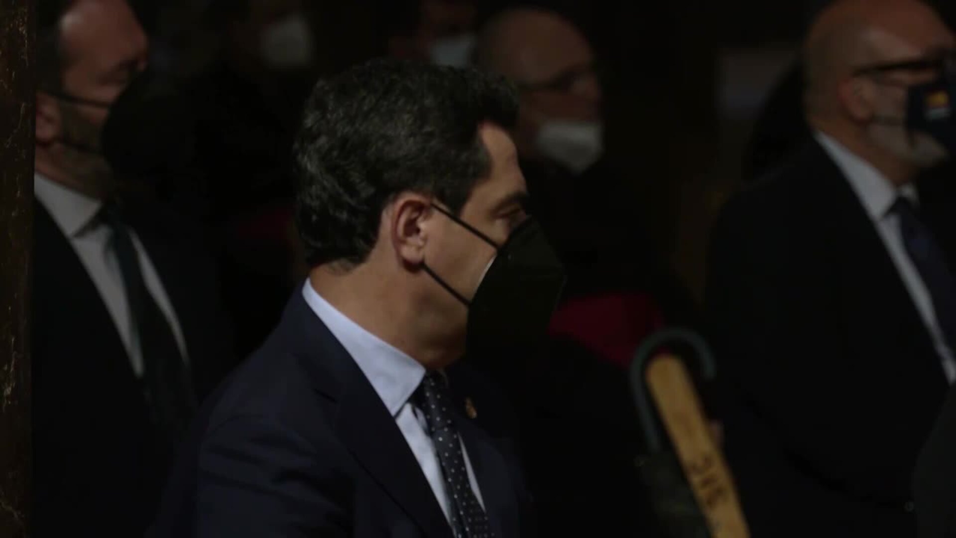 Moreno asiste a la restauración de la Capilla del Espíritu Santo en la Mezquita Catedral de Córdoba