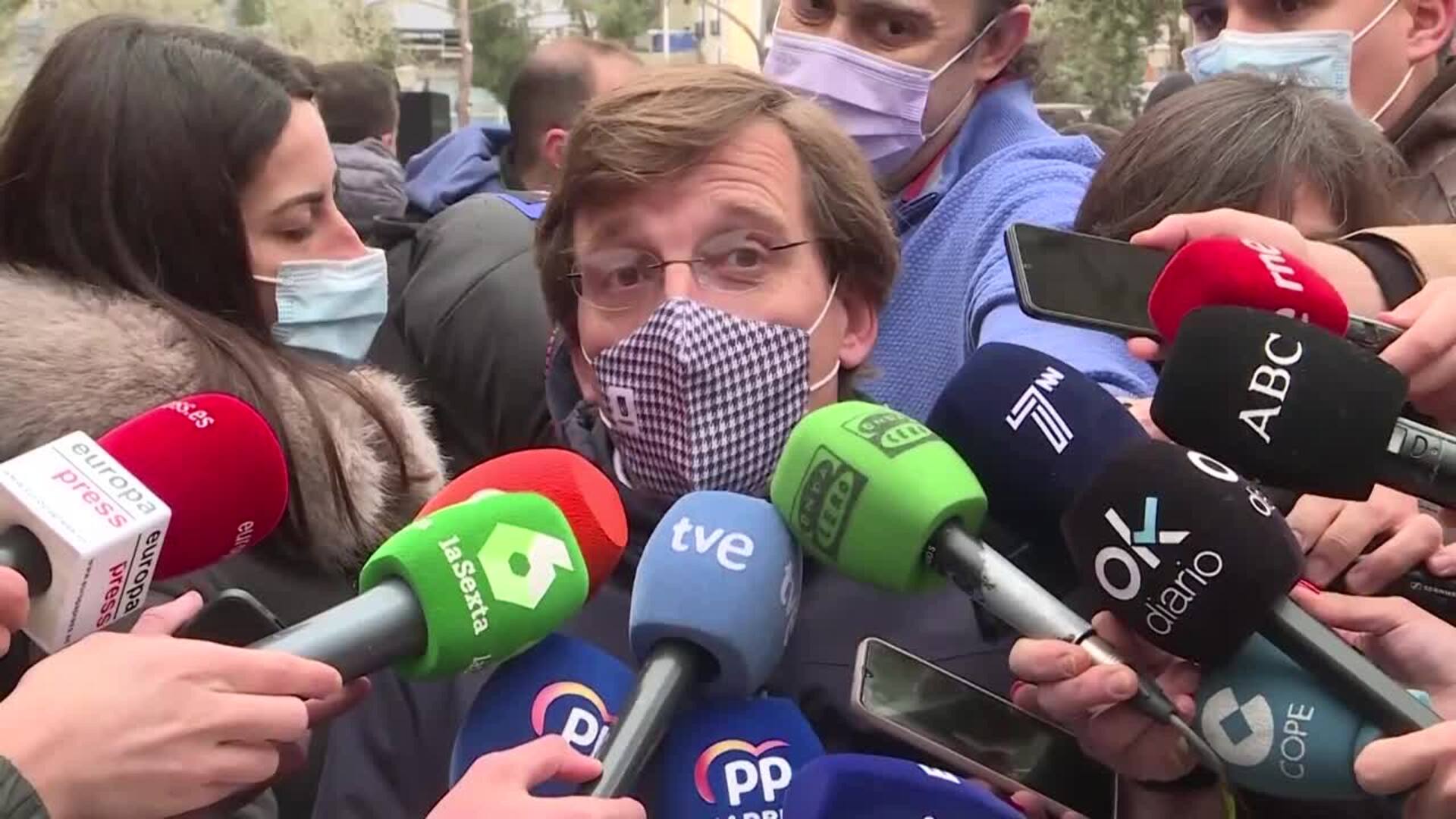 Almeida afea a Sánchez &quot;triunfalismos&quot; y pone en duda que baje precios de luz y gas