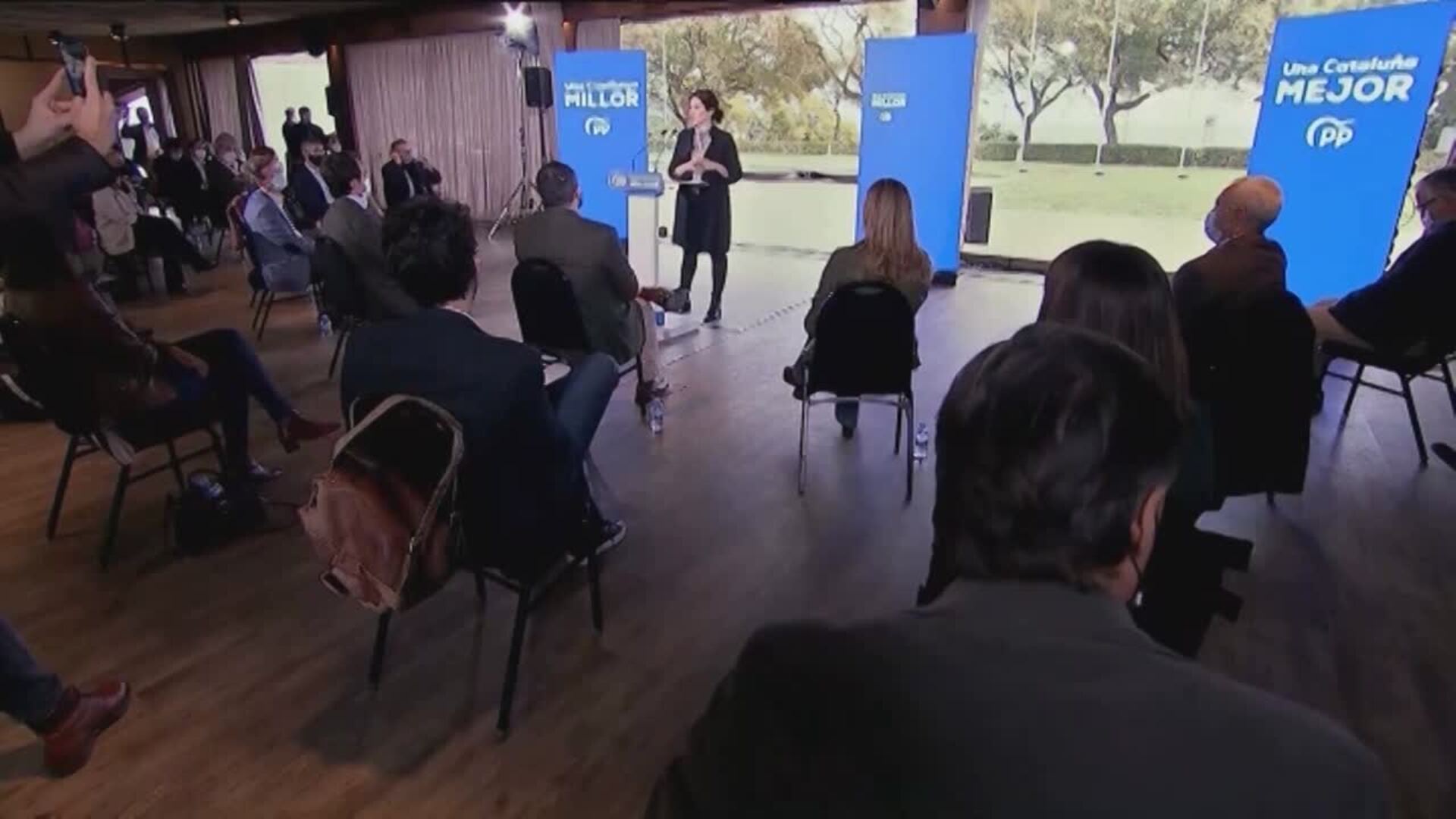 Los partidos políticos se vuelcan con las elecciones en Cataluña