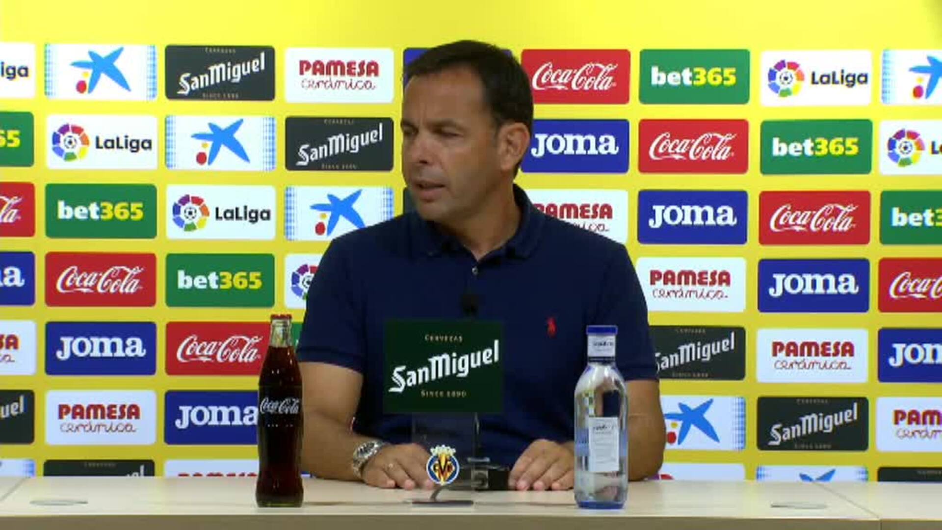 Celades no se ve destituído tras la derrota frente al Villarreal: &quot;No temo nada&quot;