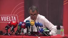 El director de la Vuelta lamenta la imagen que se dio al cancelar la final