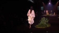 Desfile de María Lafuente en la MBFW de Madrid